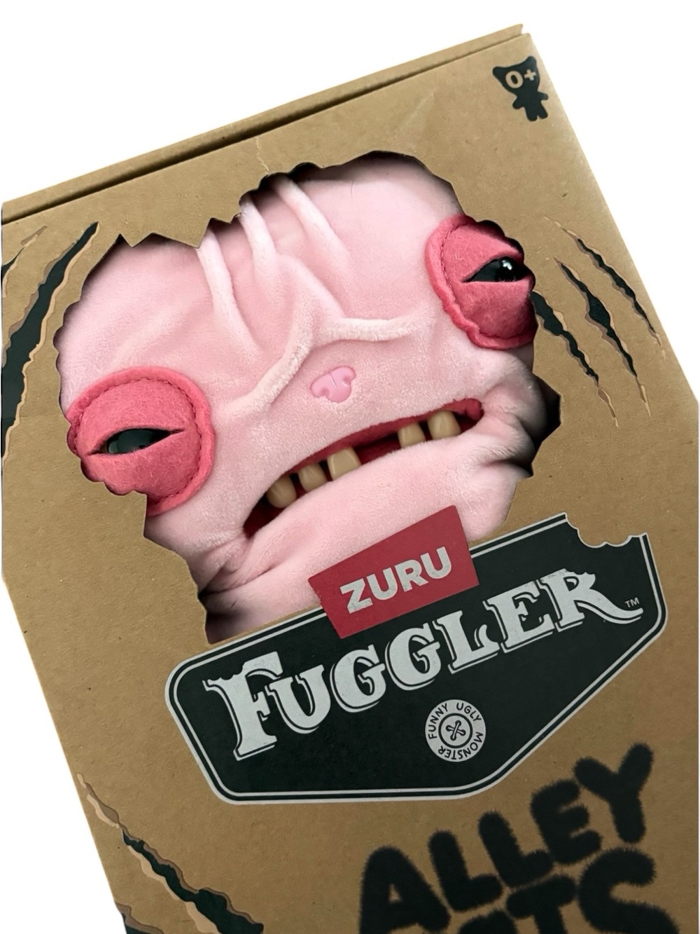 Fuggler Alley Cats Wrinkle McStinkles Plush Sphinx 9" Plush Sold Out In Stores - Picture 4 of 6